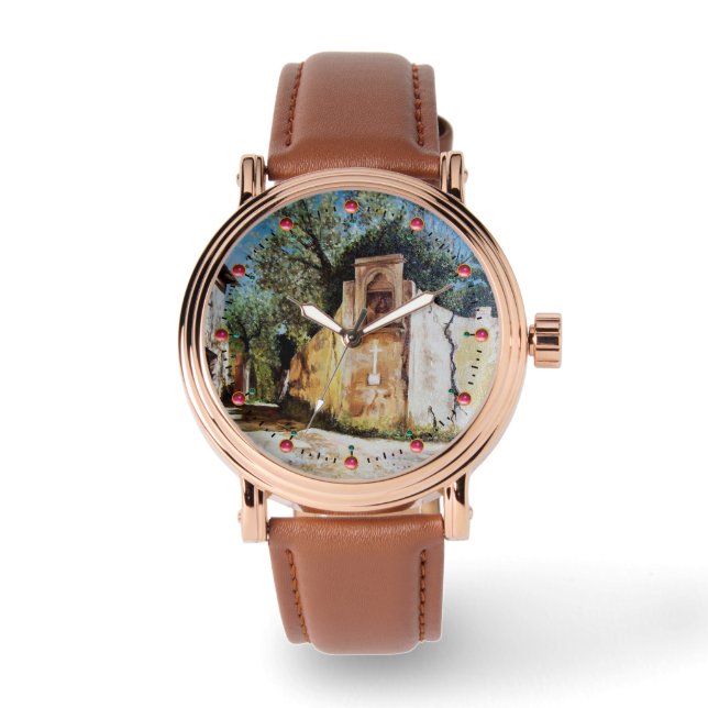 Montre APRÈS-MIDI À RIMAGGIO / Vue Toscane (Recto)