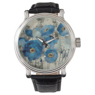 Montre Aquamarine Floral