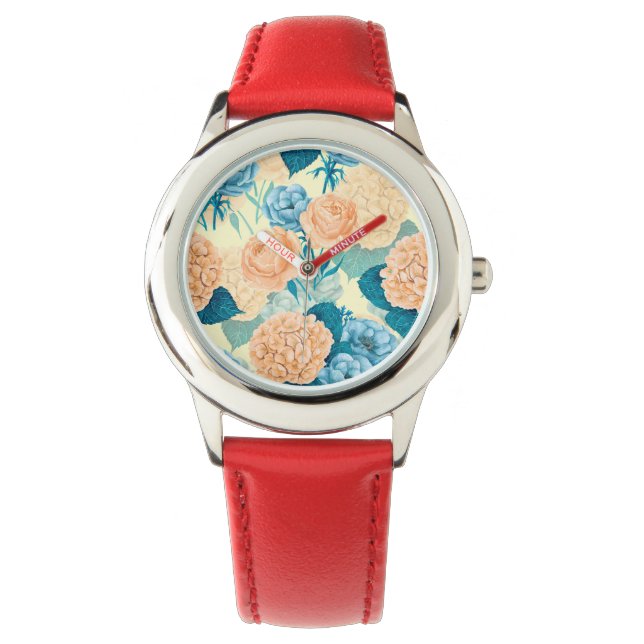 Montre Aquarelle du jardin de printemps (devant)