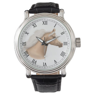 Montre Arabe de cheval de palomino