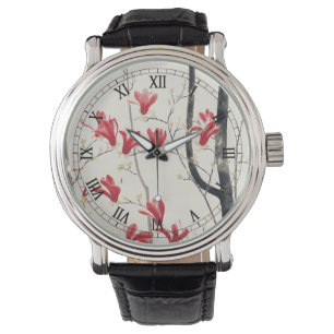 Montre Arbre de Magnolia par Kobayashi Kokei, Nature Vint