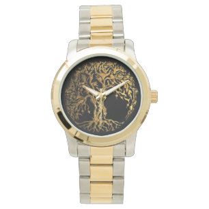 Montre Arbre de Mehndi de la vie (henné)