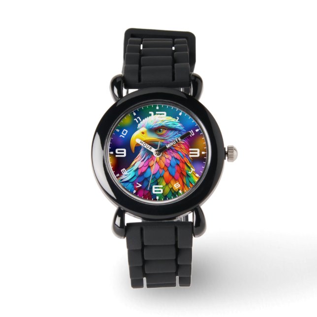 Montre Arc-en-ciel Aigle-654568 (Recto)