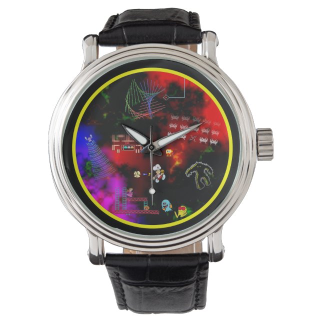 Montre Arcade Classique Images Wrist Watch (devant)