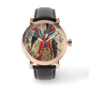MONTRE ARCHANGEL RAPHAEL ET PARCHEMENT DE POISSON