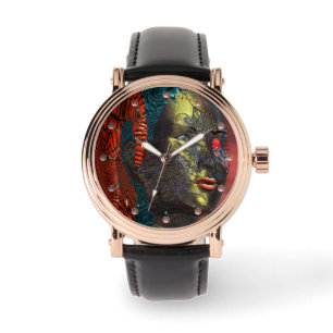 Montre ARES CYBORG PORTRAIT Red Science Fiction Sci-Fi