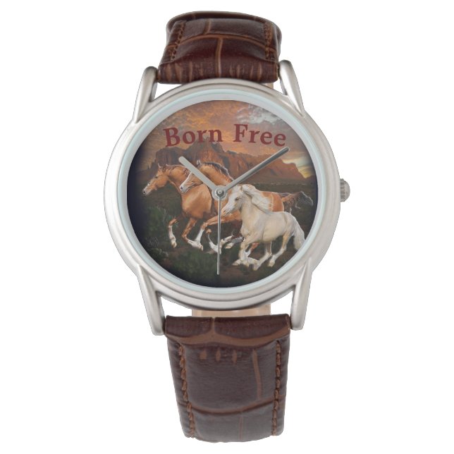 Montre Arizona Chevaux sauvages (devant)