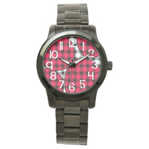Montre Arlequin en Blob Rose