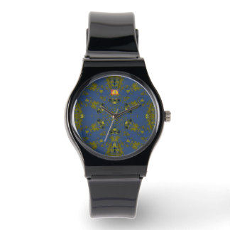 Montre Armbandsur Snake Pond Blue 
