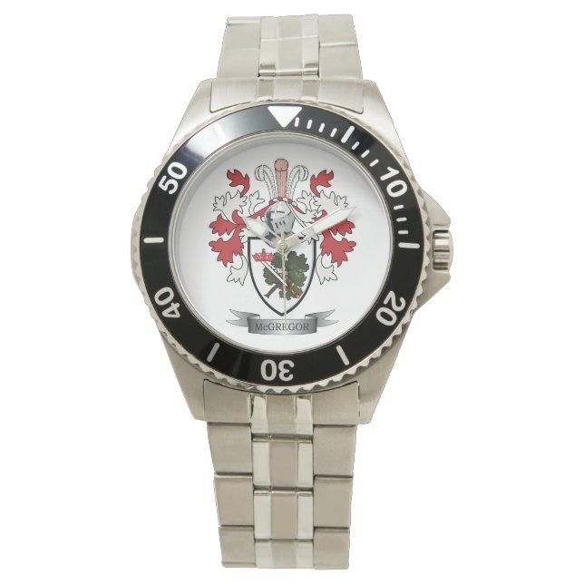 Montre Armoiries de McGregor Family Crest (devant)