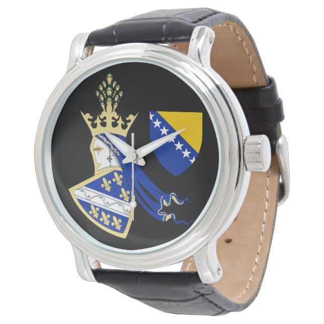 Montre Armoiries du Royaume de Bosnie (Incliné)