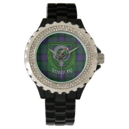 Montre Armstrong Scottish Clan Tartan & Crest