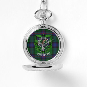 Montre Armstrong Scottish Clan Tartan & Crest