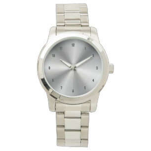 Montre Arrière - plan d'impression en acier inoxydable br
