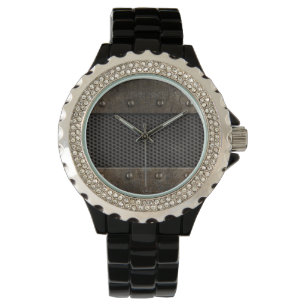 Montre Arrière - plan grunge en métal