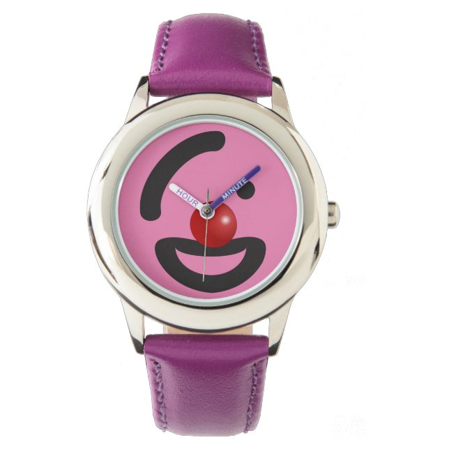 Montre Art Abstrait Kids Clown (devant)