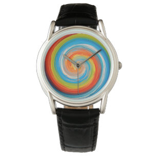 Montre Art Abstrait moderne Swirl #114