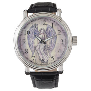 Montre Art de fantaisie angélique par Molly Harrison