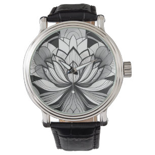 Montre Art Déco Lotus