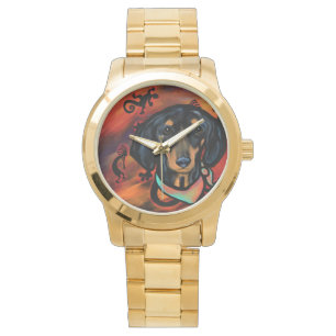 MONTRE ART DU DACHSHUND