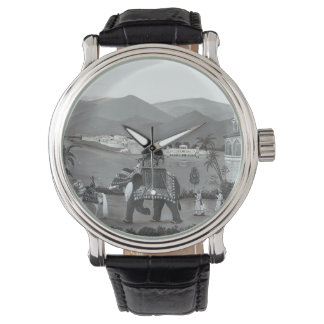 Montre Art du patrimoine indien imprimé