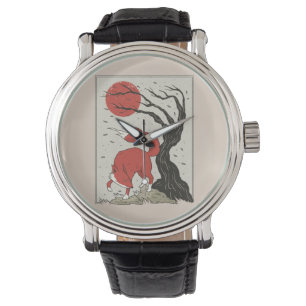 Montre Art japonais Fox
