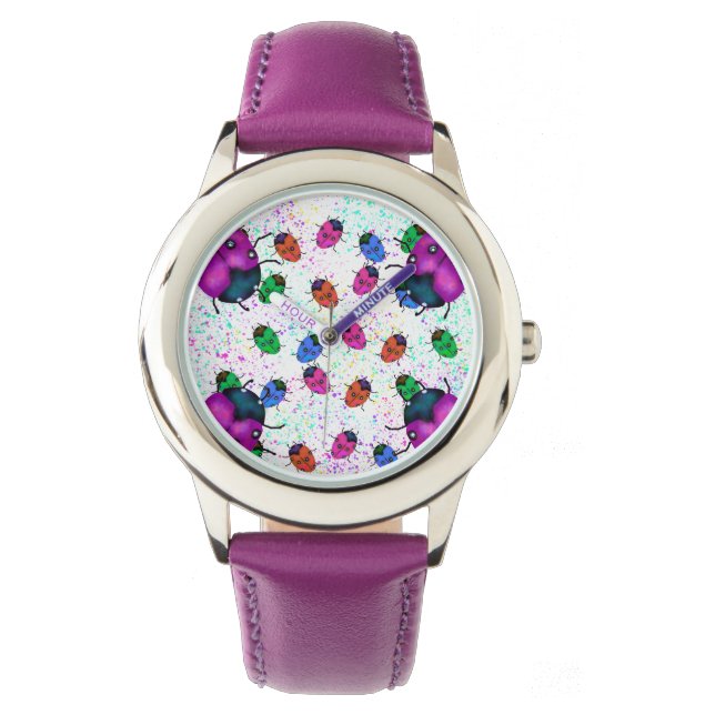 MONTRE ART LADYBUG (devant)