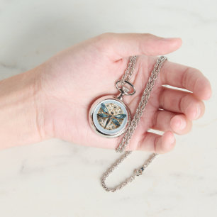 Montre Art Nouveau Dragonfly Sapphires Élégant