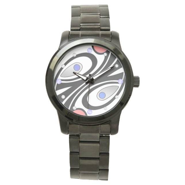 Montre Art Nouveau Mash Up du milieu du siècle 2 (devant)