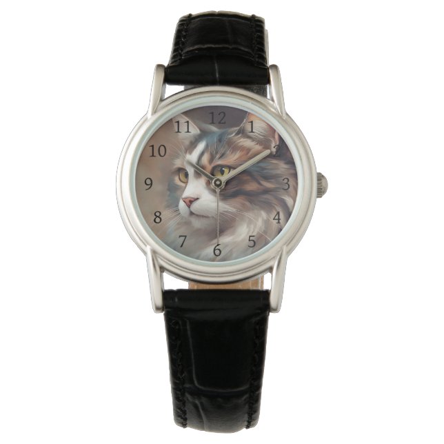 Montre Art numérique Chat 718 (devant)