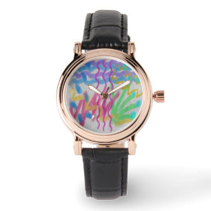 Montre Art portable abstrait d'original