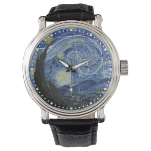 Montre  Art rencontre mathématiques, Van Gogh rencontre 