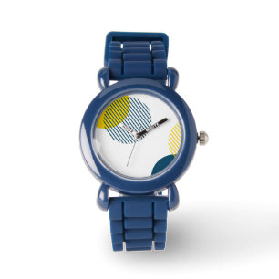 Montre Art urbain abstrait moderne, simple, minimal et te