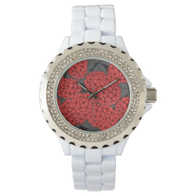 Montre Arygdale rouge (devant)