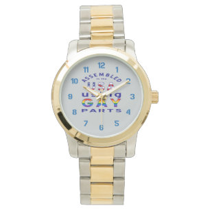 Montre Assemblé aux États-Unis avec des pièces Gay