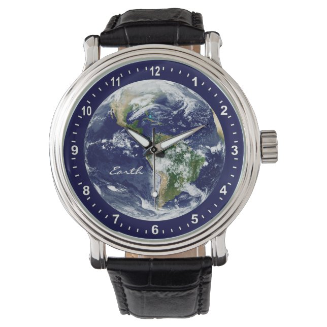 Montre Astronomie & Planète Earth Watch, Blue Space (devant)