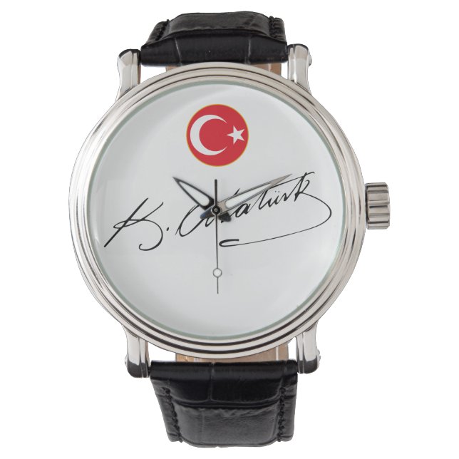 Montre Ataturk (devant)