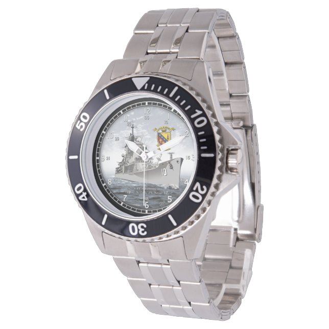Montre au poignet U S Albany CG-10 (Incliné)