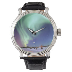 Montre Aurora - Belles aurores nordiques