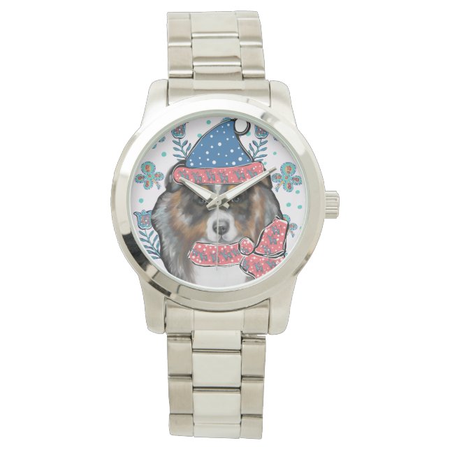 MONTRE AUSTRALIAN SHEPHERD (devant)