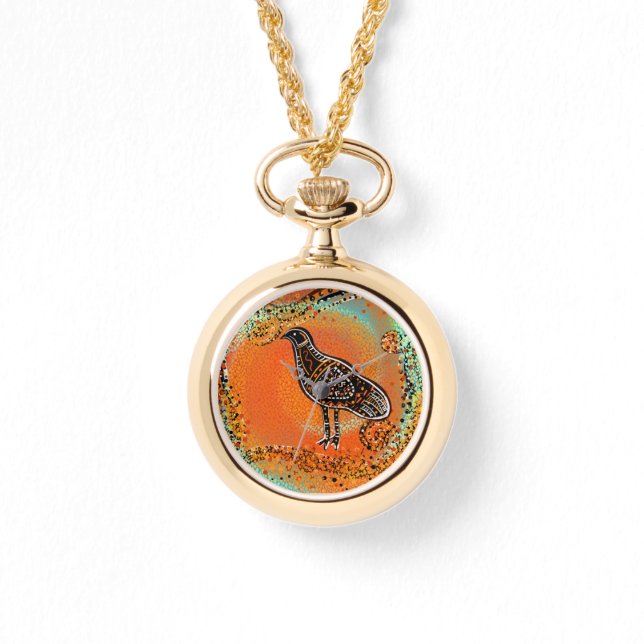 MONTRE AUSTRALIE EMU ART (Recto)