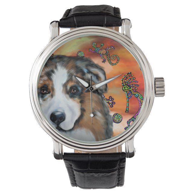 Montre AUSTRALIEN SHEPHERD Watch (devant)
