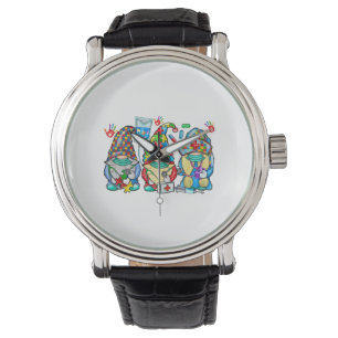 Montre Autisme Nurse Gnome