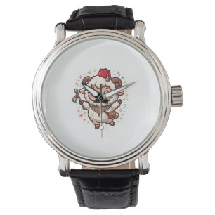 Montre Autocollant mouton marocain Eid al-Adha Kawaii mig