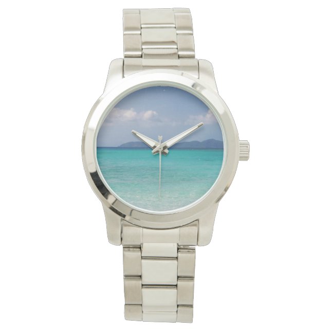 Montre avec Metal Band et Caribbean Scene (devant)