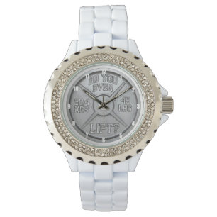 Montre Avez-Vous Même Levé - Barbell Plate Wrist Watch