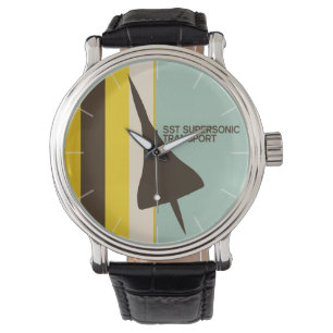 Montre Avion de transport supersonique rétro