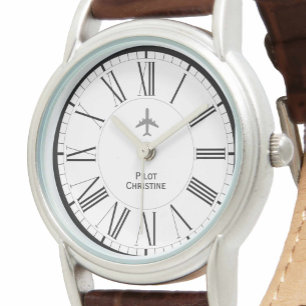 Montre Avion féminin ou pilote d'avion