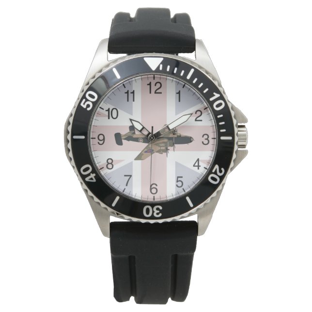 Montre Avion Halifax British 2ÈME GUERRE MONDIALE (devant)