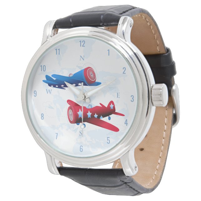 Montre Avion vintage (Incliné)